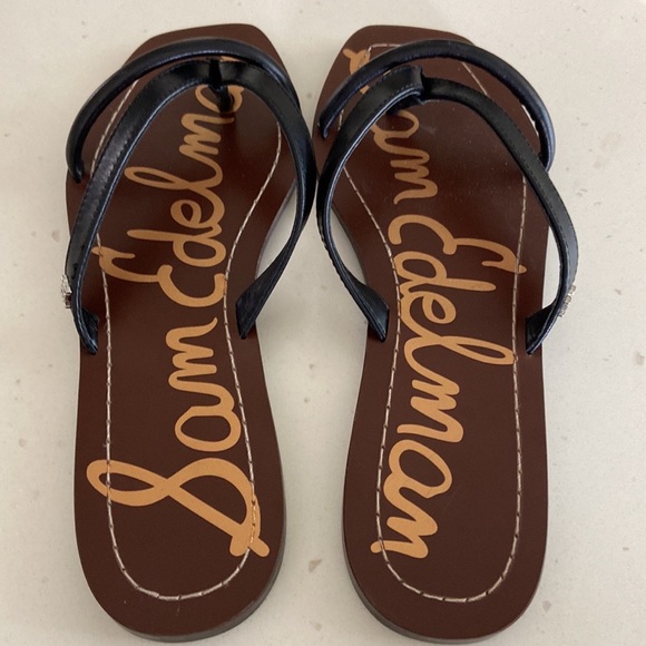 Sam Edelman NWT ladies sandals size 6M black - Picture 5 of 5